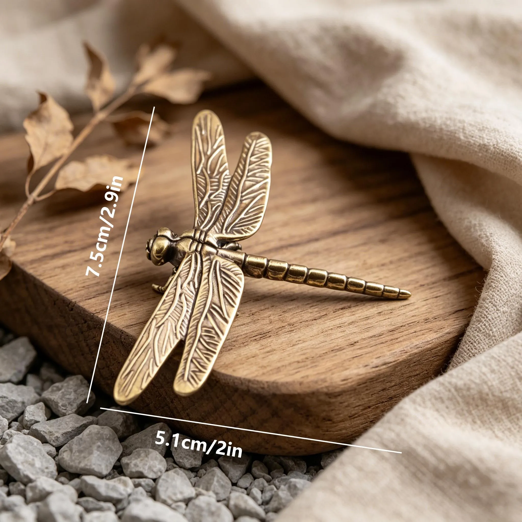 Handcrafted Brass Insect Figurines — Copper figurine image 6