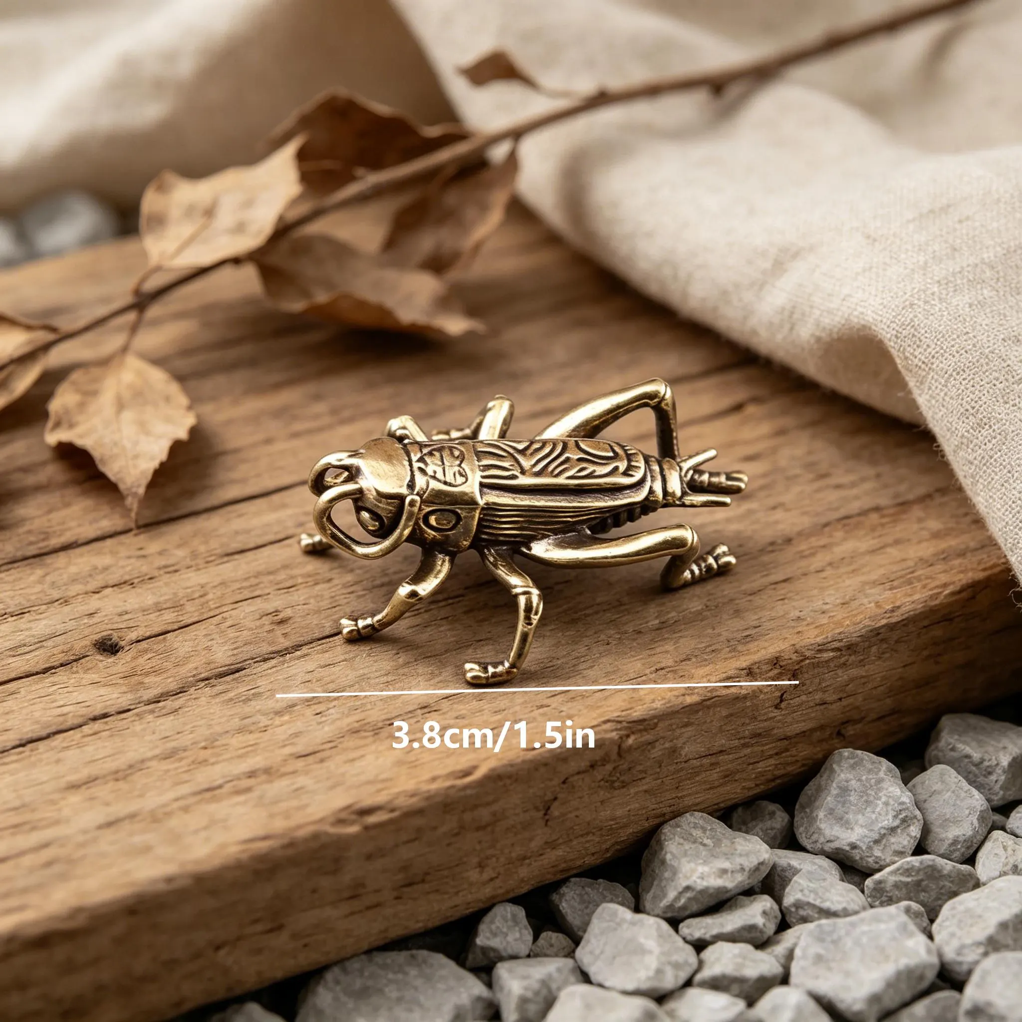 Handcrafted Brass Insect Figurines — Copper figurine image 7