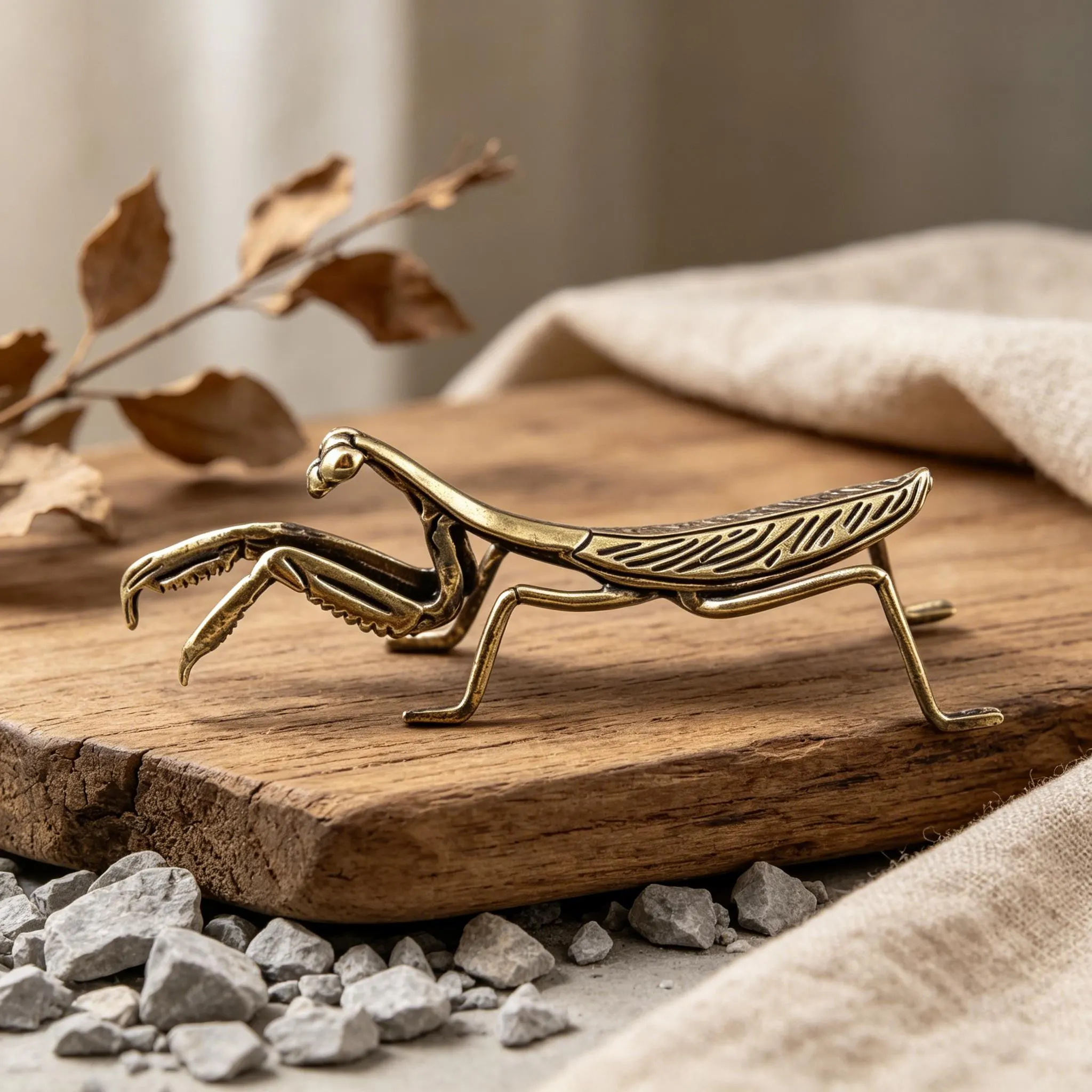 Handcrafted Brass Insect Figurines — Copper figurine image 9