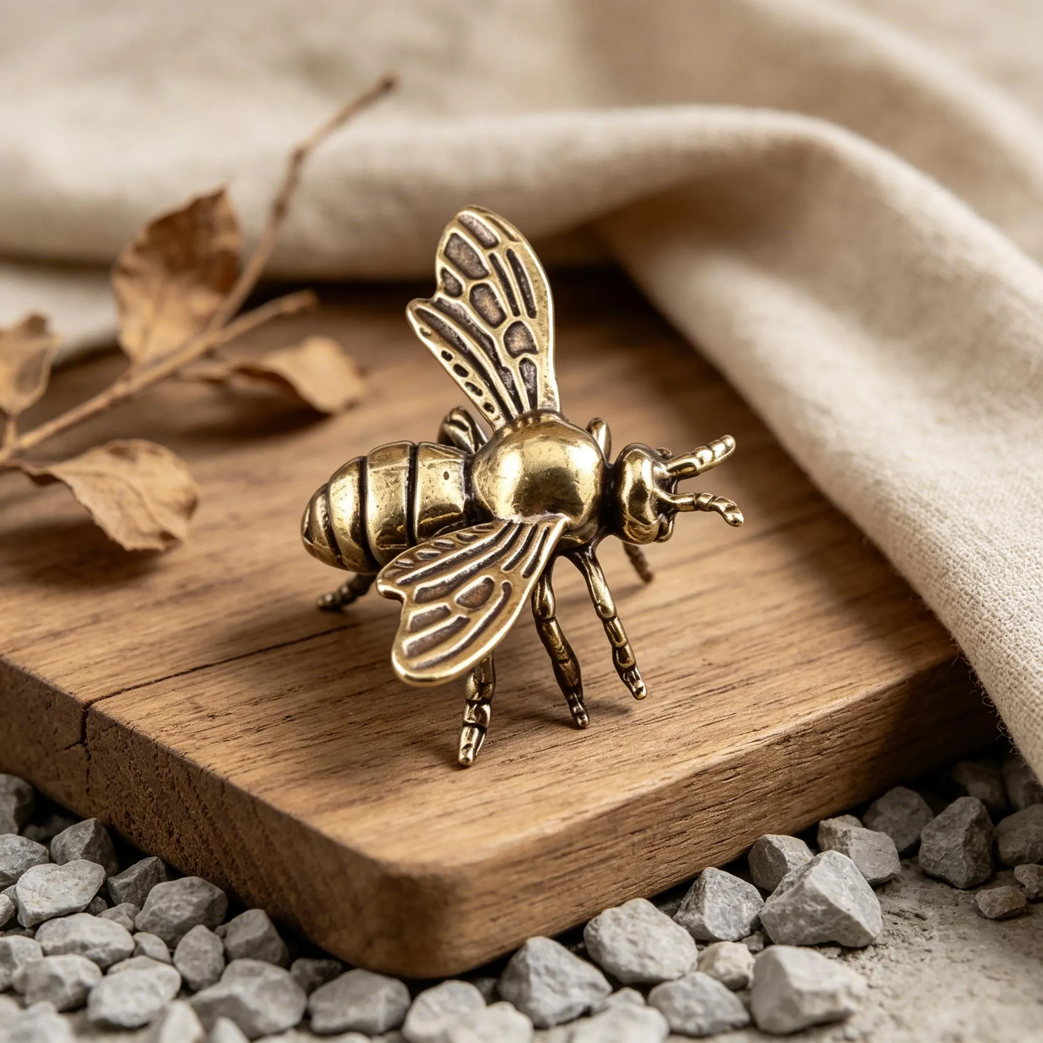 Handcrafted Brass Insect Figurines — Copper figurine image 13