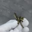 Mini Handmade Bronze Pterosaur Statue — Copper figurine image 2