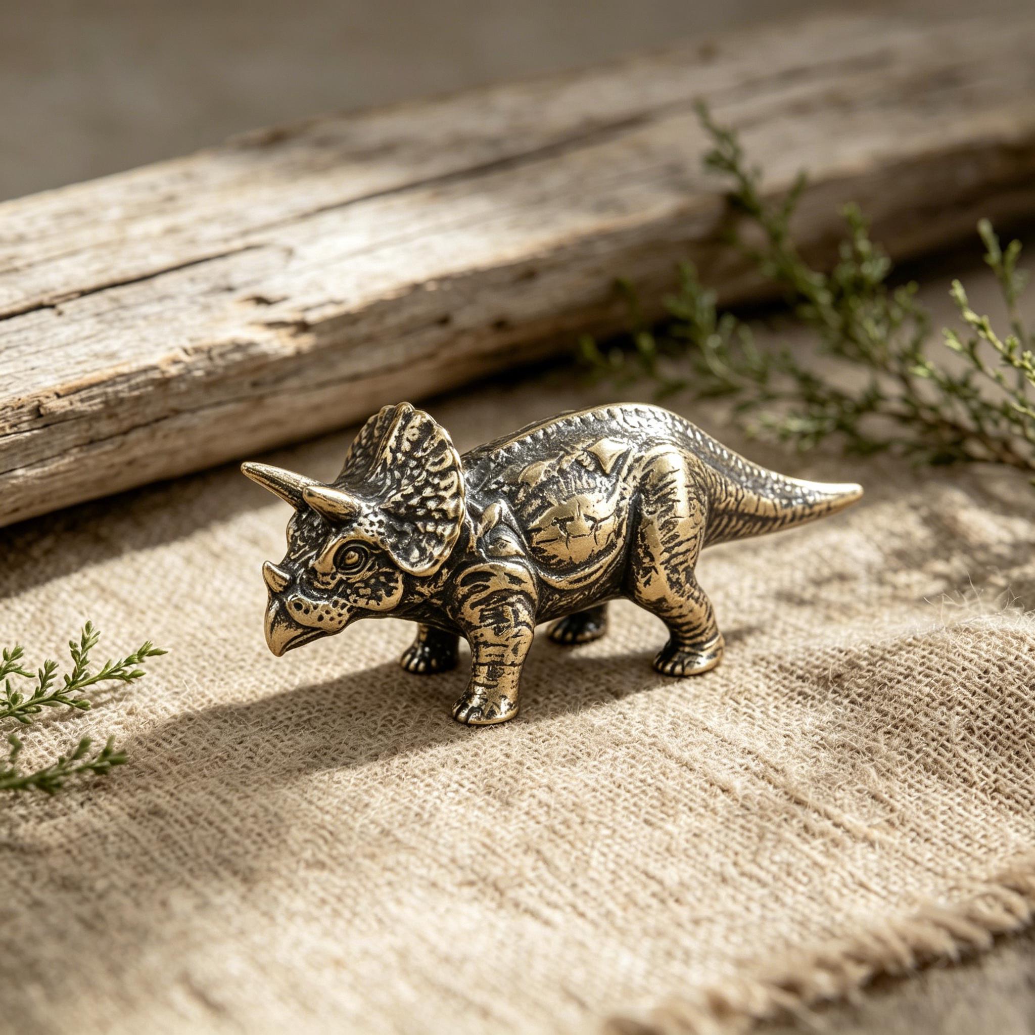 Handmade Brass Mini Statue — Copper figurine image 6