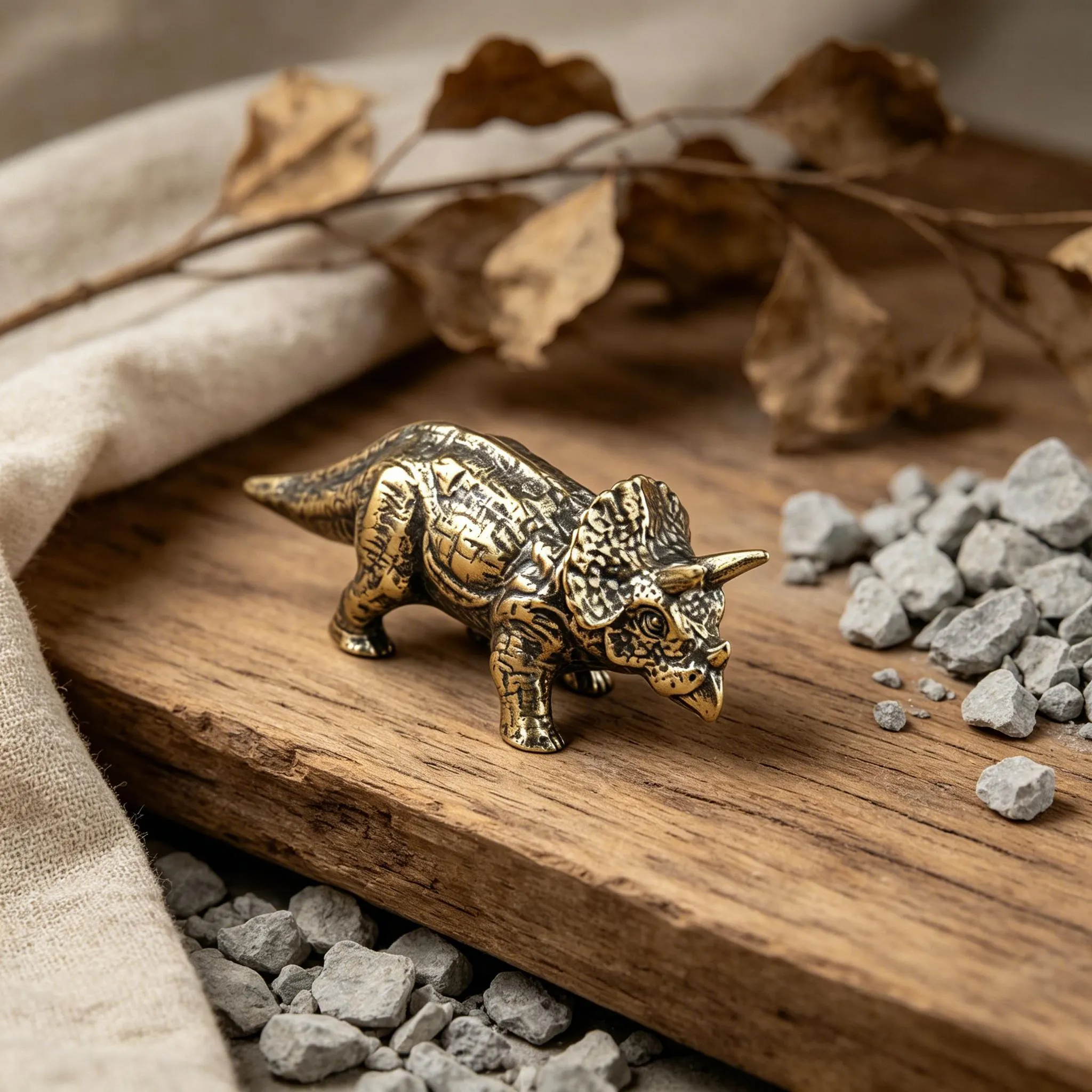 Handmade Brass Mini Statue — Copper figurine image 11