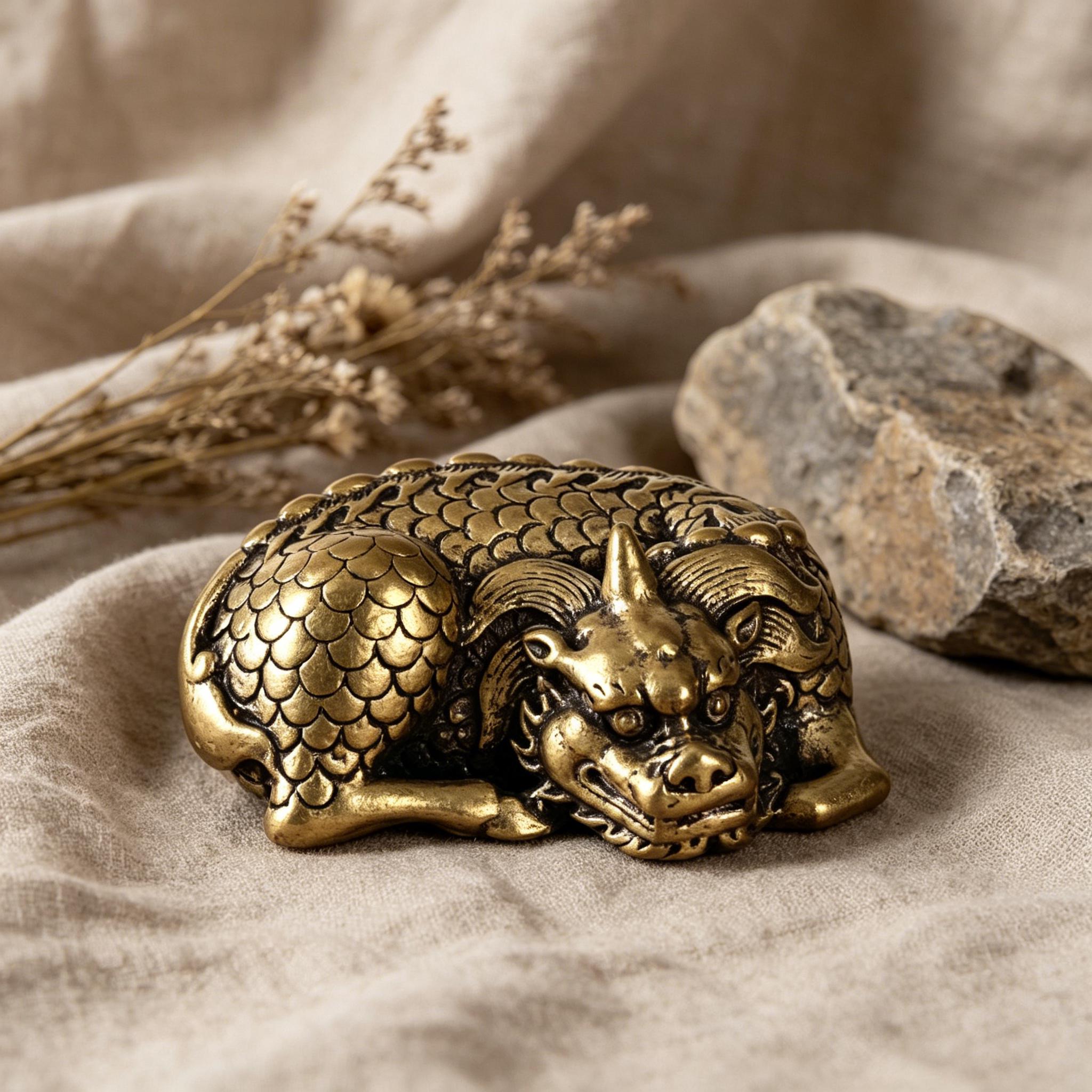 Mini Brass Animal Figurines — Copper figurine image 4