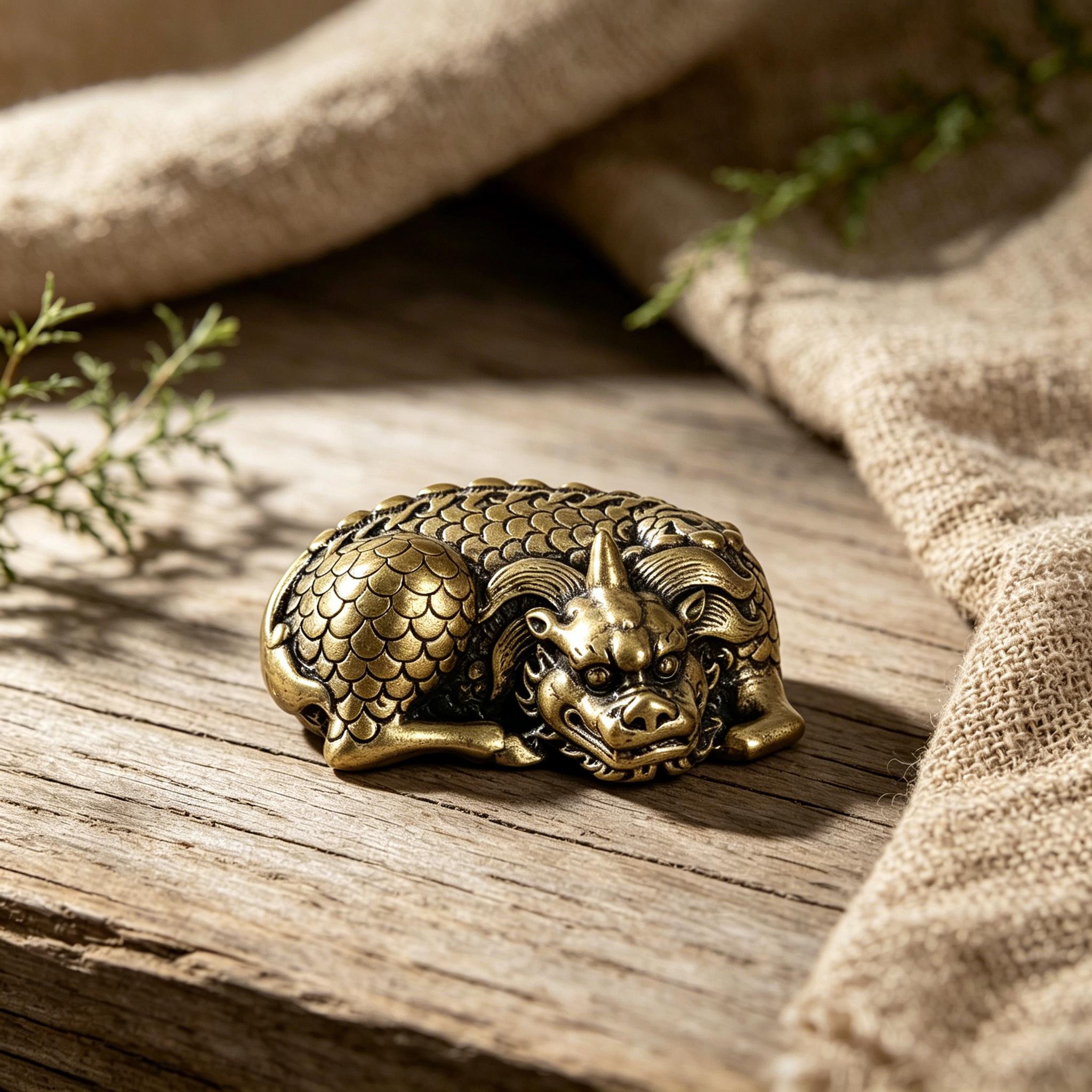 Mini Brass Animal Figurines — Copper figurine image 5