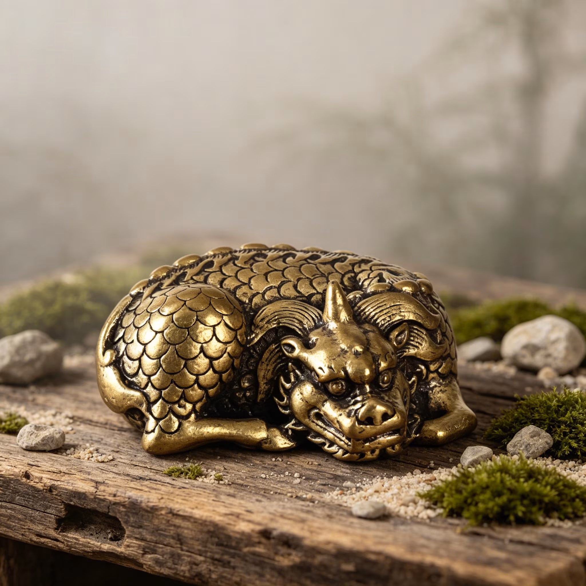 Mini Brass Animal Figurines — Copper figurine image 6