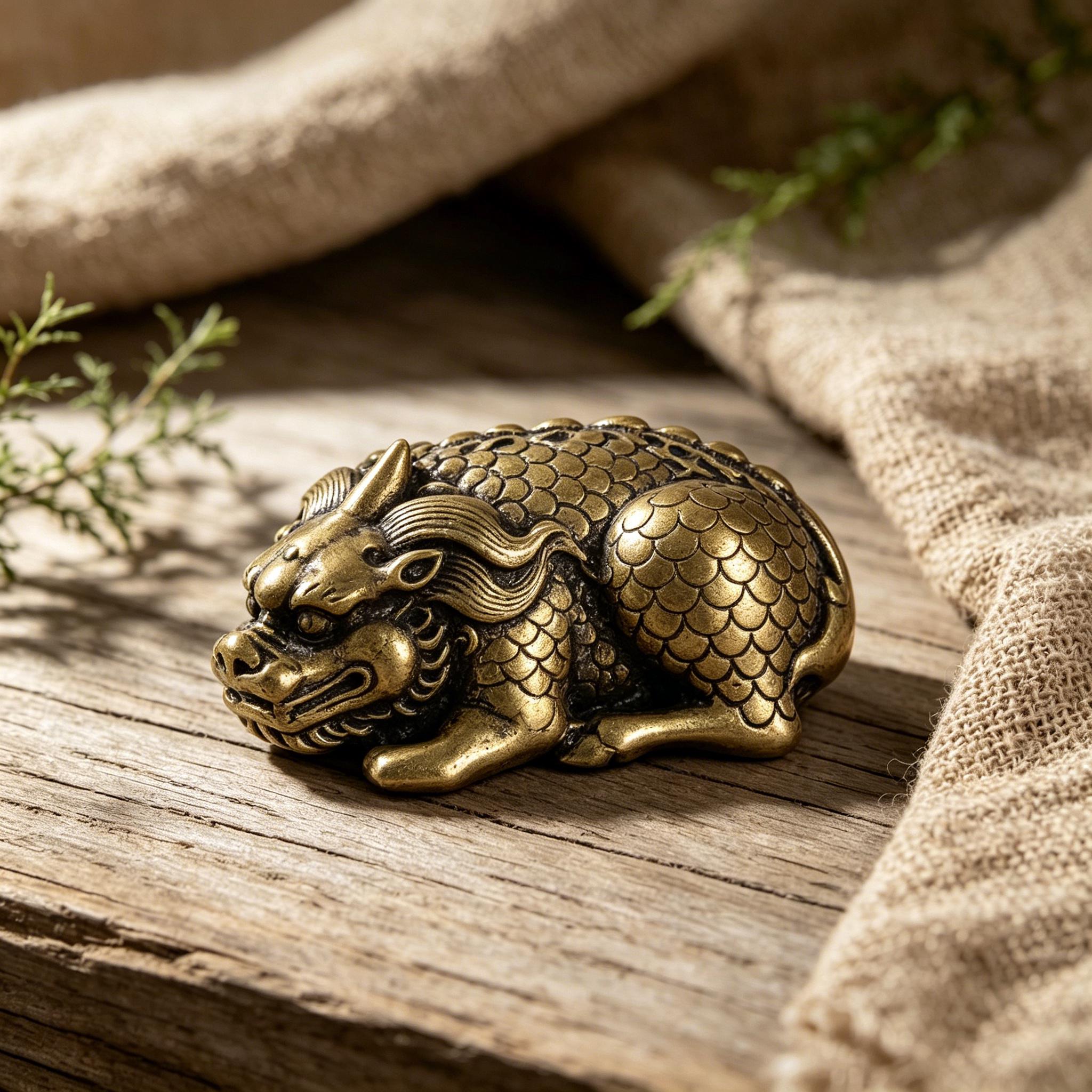 Mini Brass Animal Figurines — Copper figurine image 7