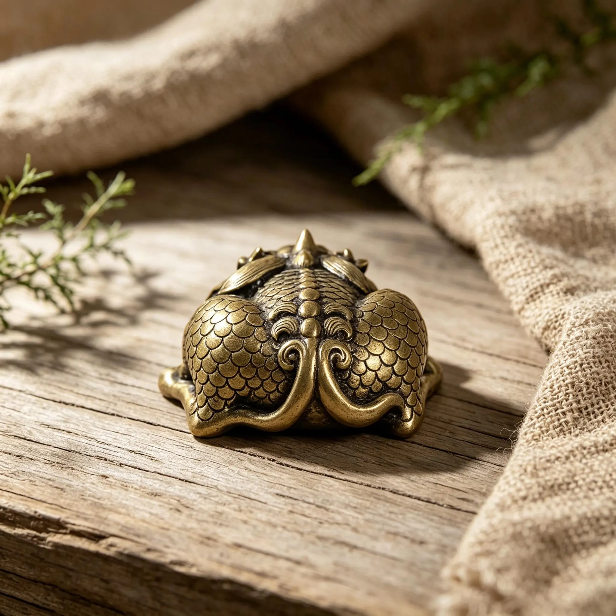 Mini Brass Animal Figurines — Copper figurine image 10
