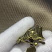 Handcrafted Brass Warrior Figurine — Brass figurine image 2