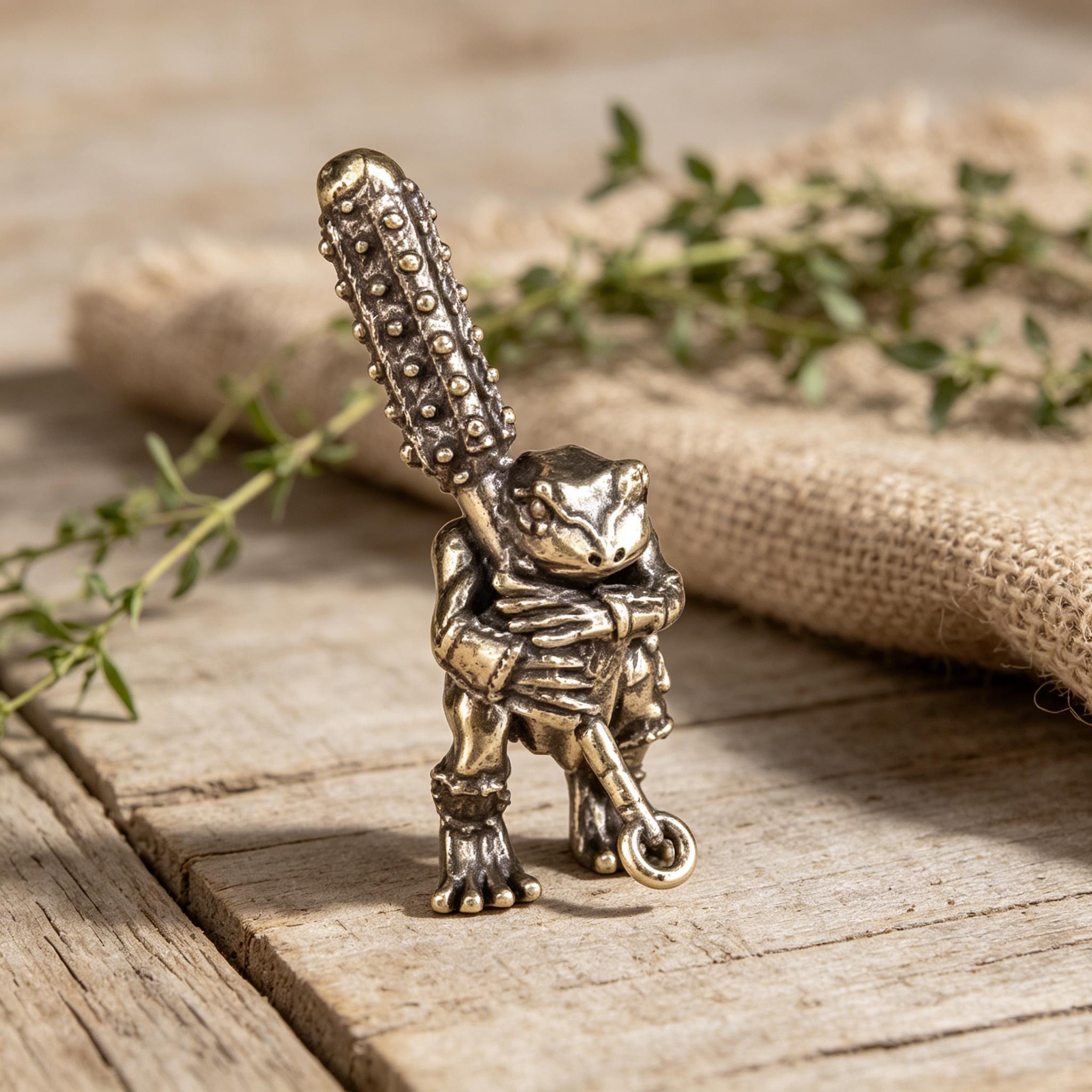 Handcrafted Mini Copper Figurine — Copper figurine image 3