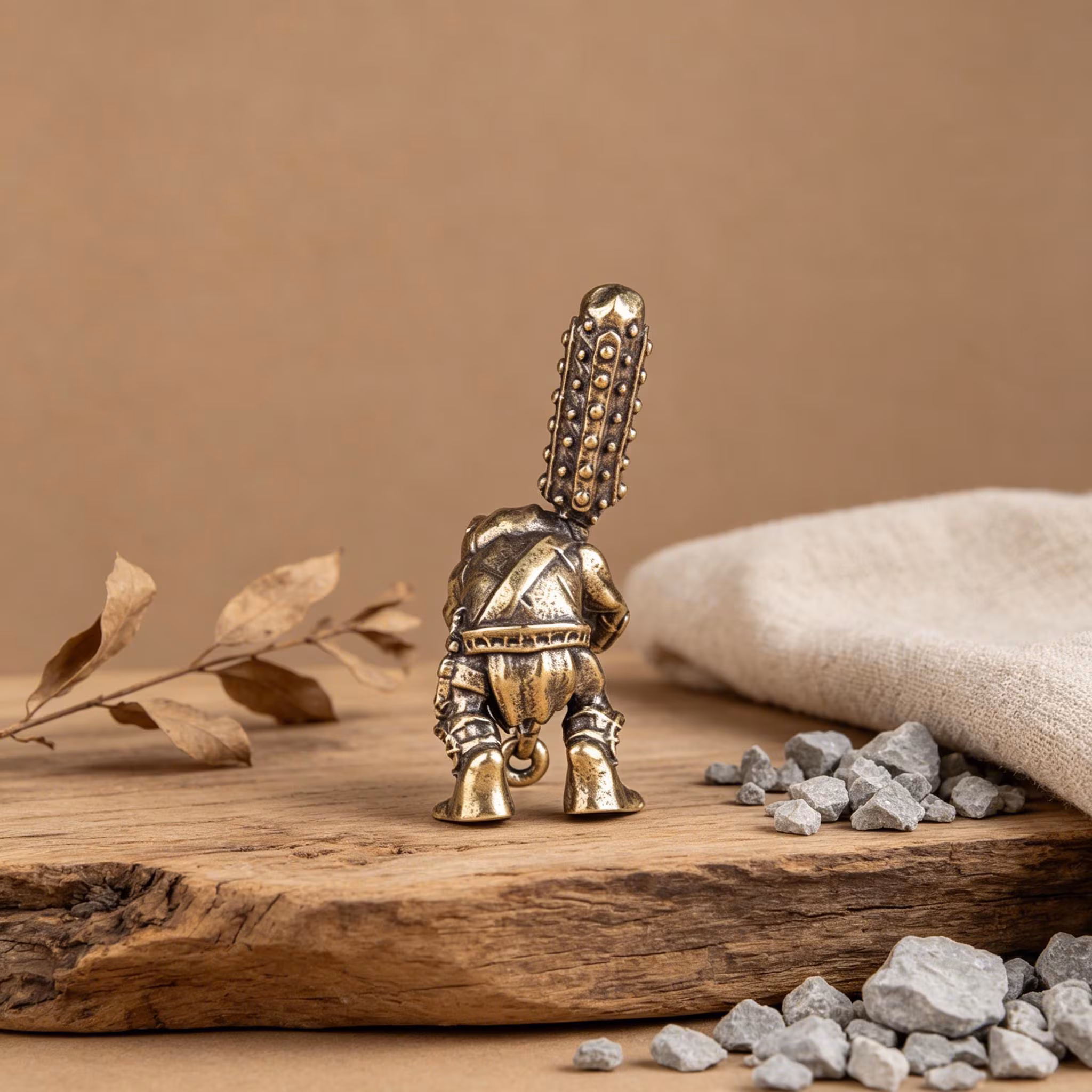 Handcrafted Mini Copper Figurine — Copper figurine image 4