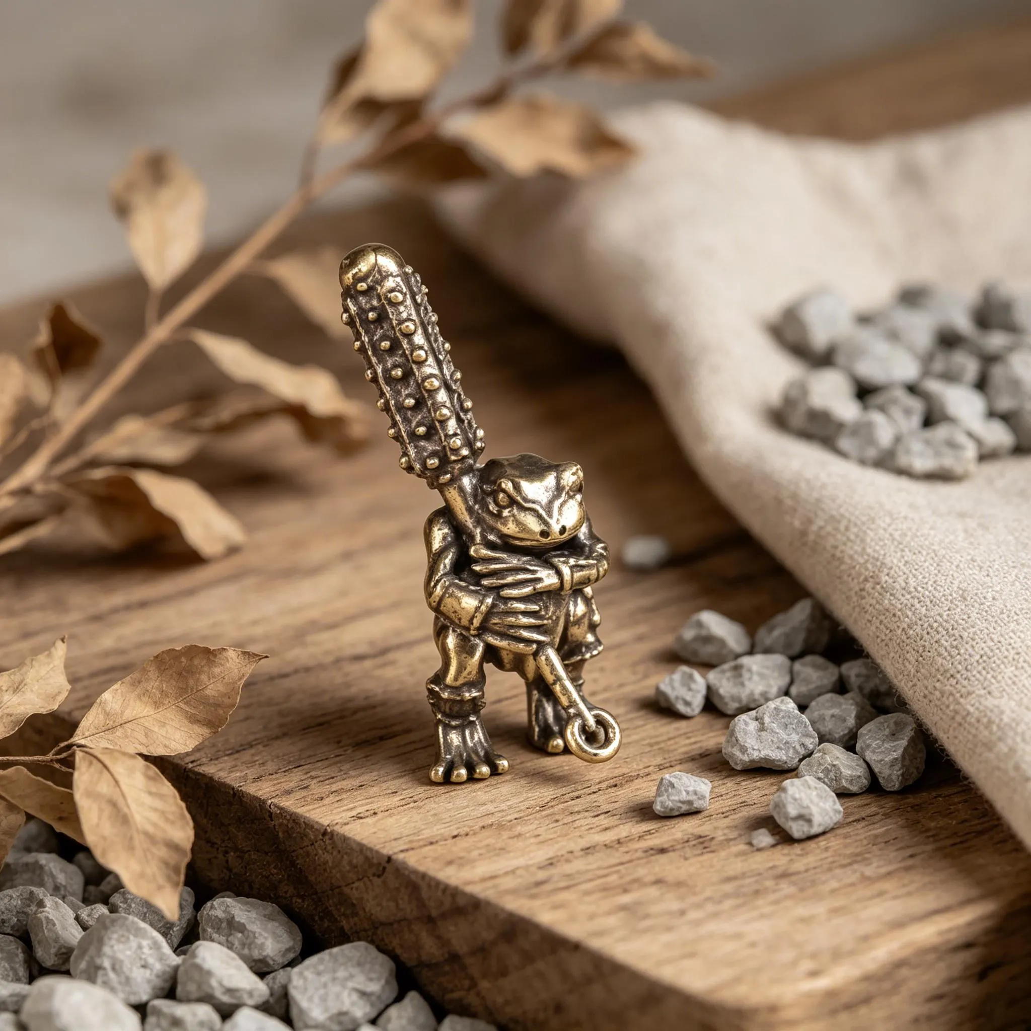 Handcrafted Mini Copper Figurine — Copper figurine image 6