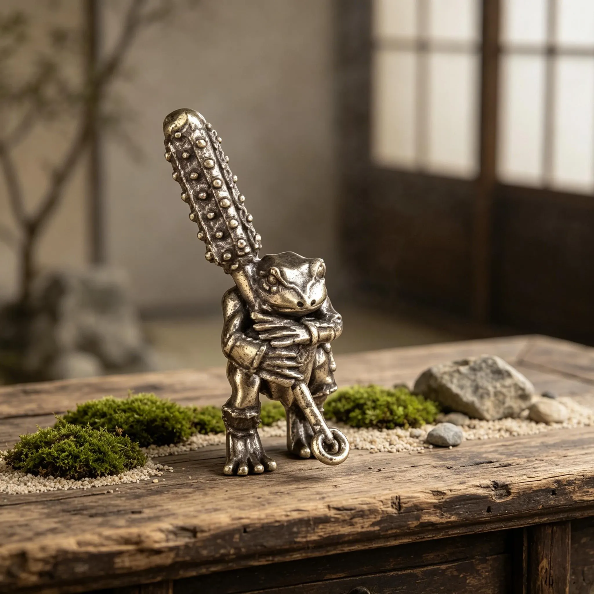 Handcrafted Mini Copper Figurine — Copper figurine image 8