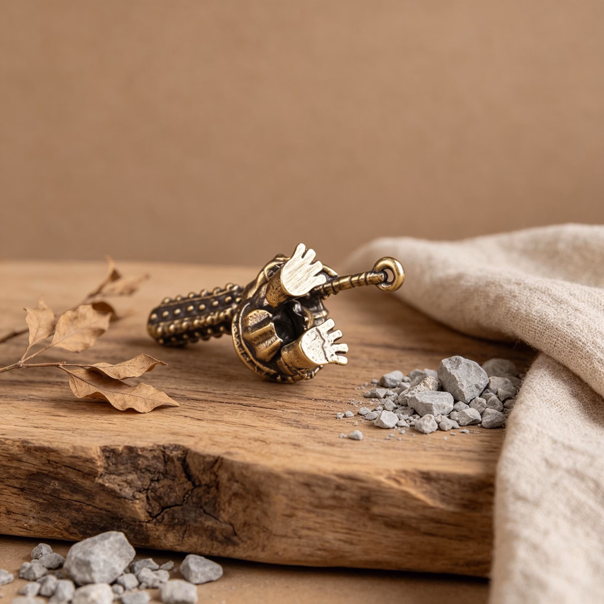 Handcrafted Mini Copper Figurine — Copper figurine image 9