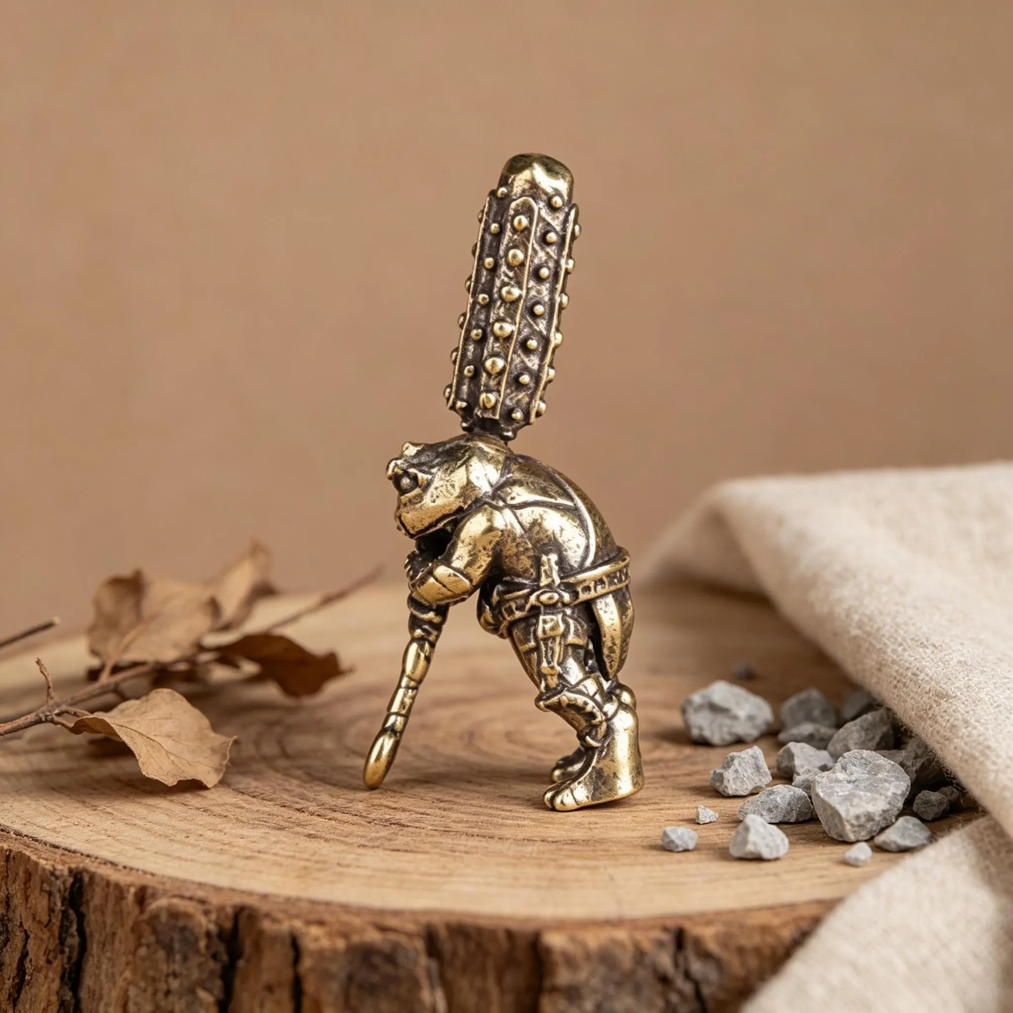 Handcrafted Mini Copper Figurine — Copper figurine image 10