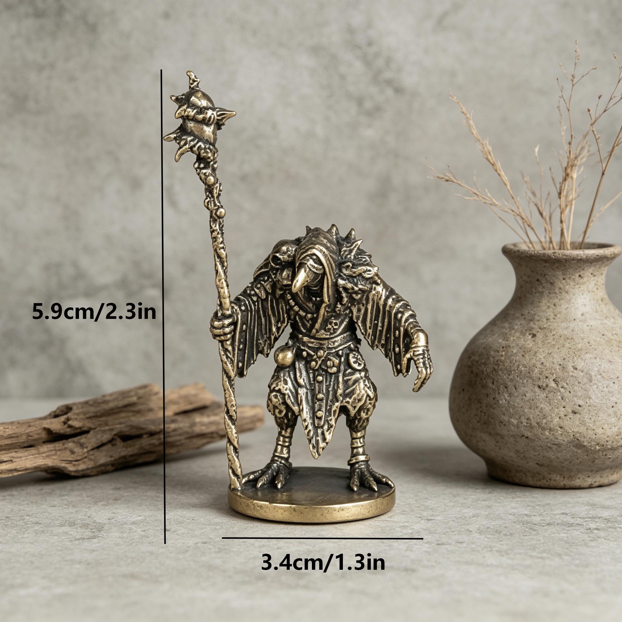 Handcrafted Mini Copper Sculptures — Copper figurine image 2