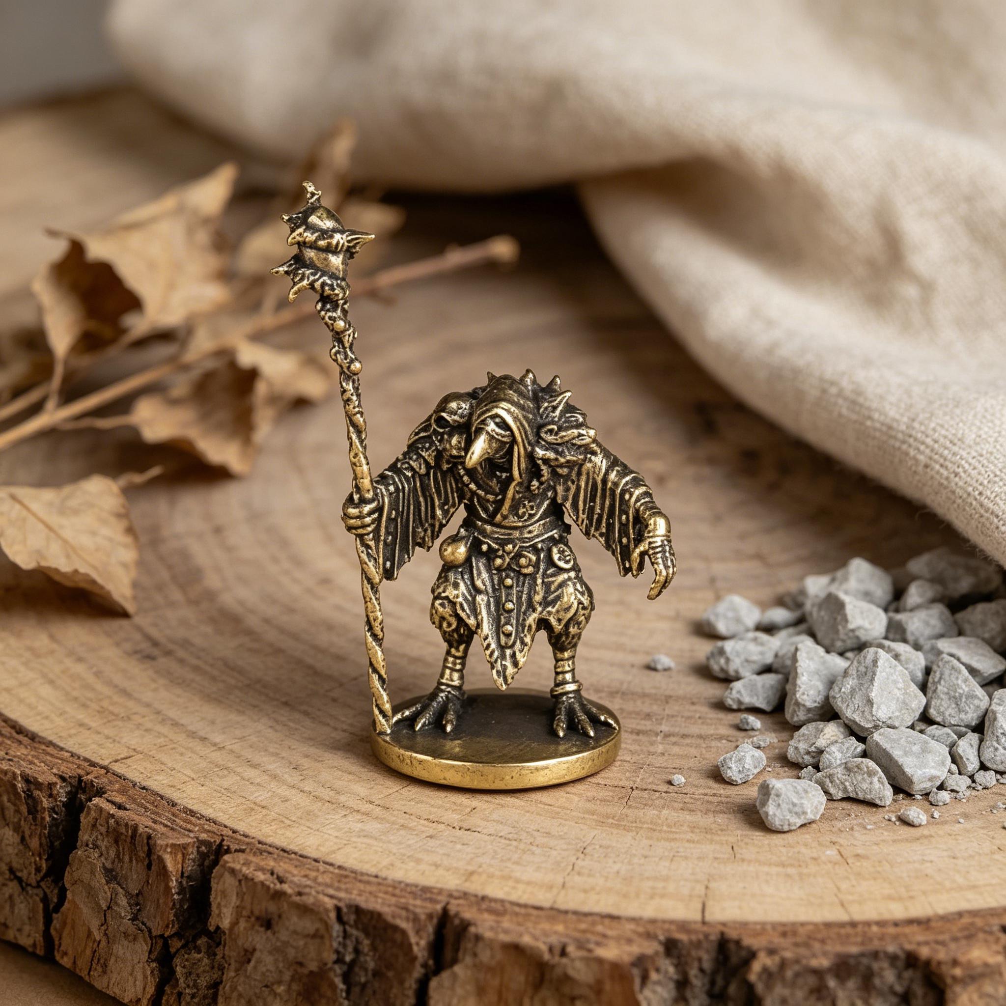 Handcrafted Mini Copper Sculptures — Copper figurine image 5