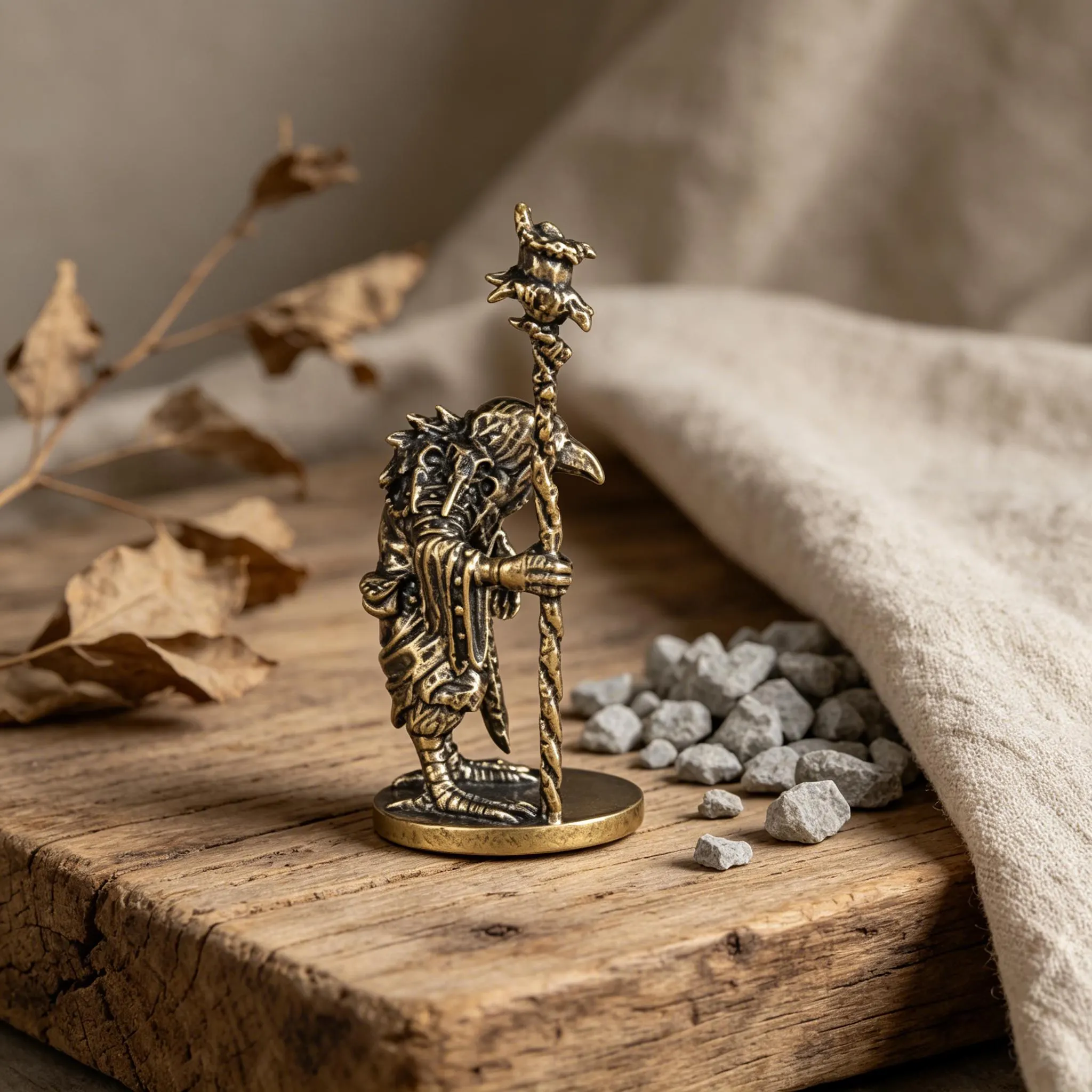 Handcrafted Mini Copper Sculptures — Copper figurine image 6