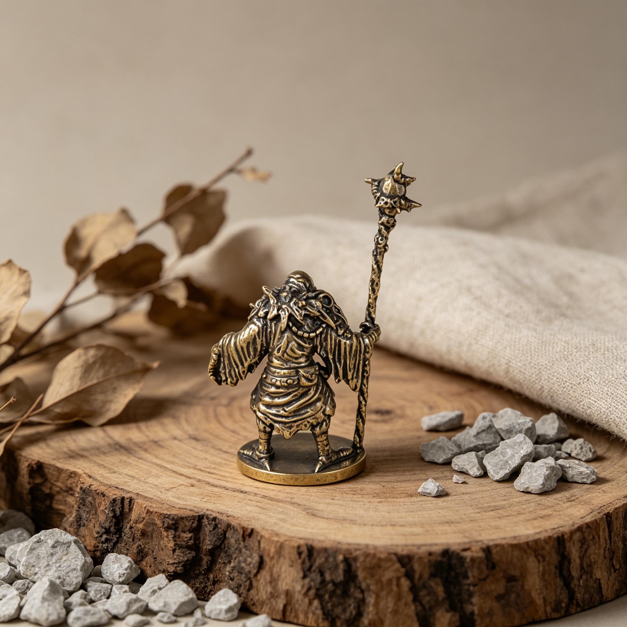 Handcrafted Mini Copper Sculptures — Copper figurine image 7