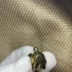 Vintage Brass Mother & Baby Rabbit Figurine — Brass figurine image 2