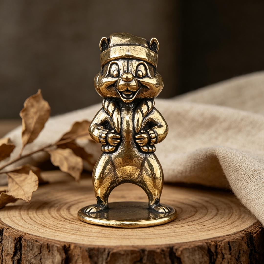 Handmade Small Copper Ganesha Statue — Copper figurine image 6