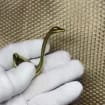 Handcrafted Solid Brass Swan Figurine | Vintage — Brass figurine image 2