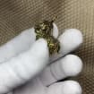 Handmade Solid Brass Highland Cow Mini Figurine — Copper figurine image 2